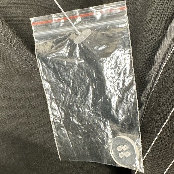 Michel Studio Collection Womens Pants Dress Pinstripes Business Black Sz 22 NWT - Picture 9 of 10